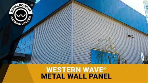 12 inch center sheet metal siding|Wave .